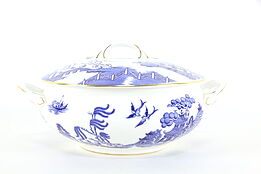 Coalport Blue Willow Covered Vegetable or Tureen With Lid #36329