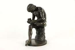 Bronze Sculpture Antique after Roman Statue Boy with Thorn #37000