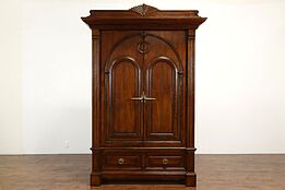 Traditional 93" Armoire, Wardrobe or Closet, Low Country by Hickory White #37620