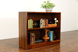 Midcentury Modern Vintage Solid Walnut Bookcase or Shelf Unit #38111