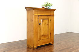 Farmhouse Country Pine Antique Primitive Pantry Cabinet Jelly Cupboard #38532