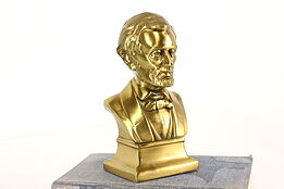 Abraham Lincoln Vintage Sculpture Bust, Bronze Finish #41868