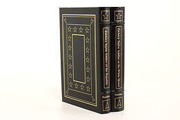 Easton Pair of President Zachary Taylor Leatherbound Gold Tooled Books #42442