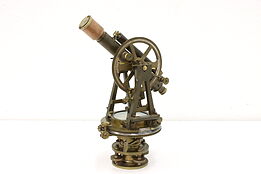 Transit or Theodolite, Antique Brass Surveyor Instrument, Lilley, London #43787