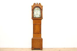 Georgian Mahogany 1840 Antique Welsh Grandfather or Tall Case Clock #38122