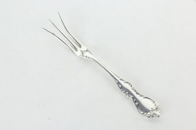 Towle Debussy Pattern Sterling Silver Relish or Pickle Fork #36035 photo