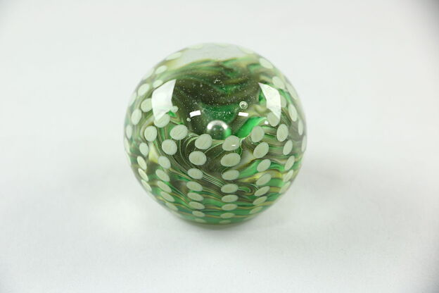 Jacques 1984 Blown Glass Paperweight photo