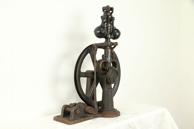 Locomotive or Factory Industrial Salvage Antique Iron Steampunk Governor #32306 photo