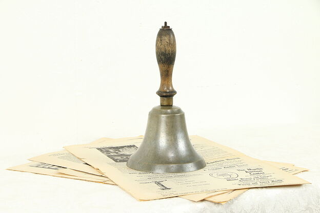 Minnesota Antique School Bell from One Room School House #31145 photo
