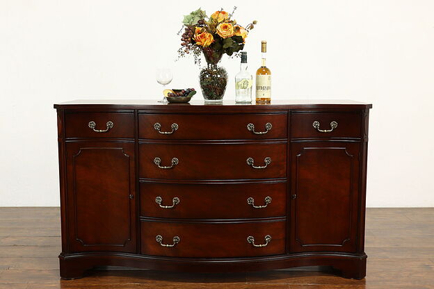 Traditional Mahogany Vintage Sideboard, Server or Buffet, Century #40702 photo