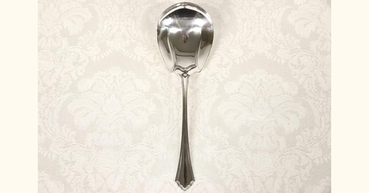 Fork Serving Spoon Alvin Chateau Rose Sterling Silver 1910 Antique