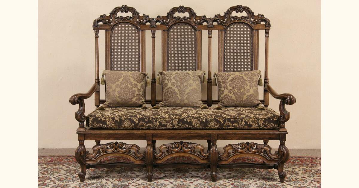 ソファ・ベンチ Antique Bench 120 set1-12-15ben.jpg