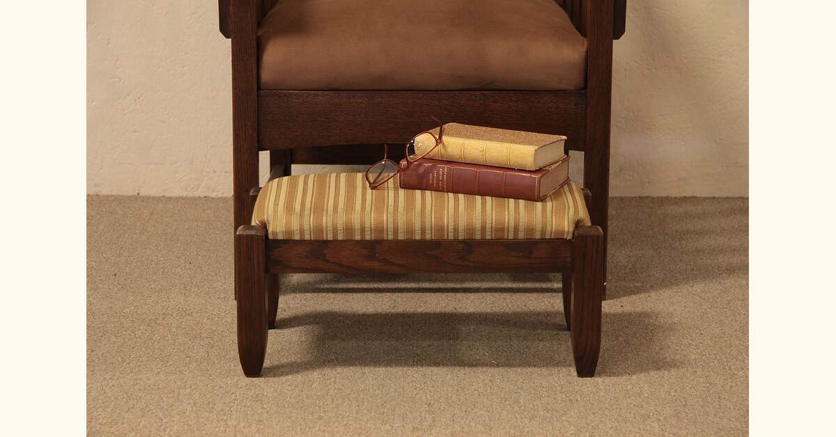 Arts & Crafts Mission Oak Footstool or Hassock