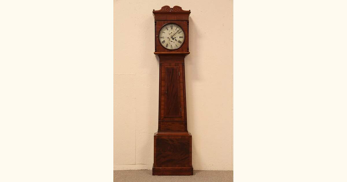 Scottish Antique Muirhead Tall Case Clock