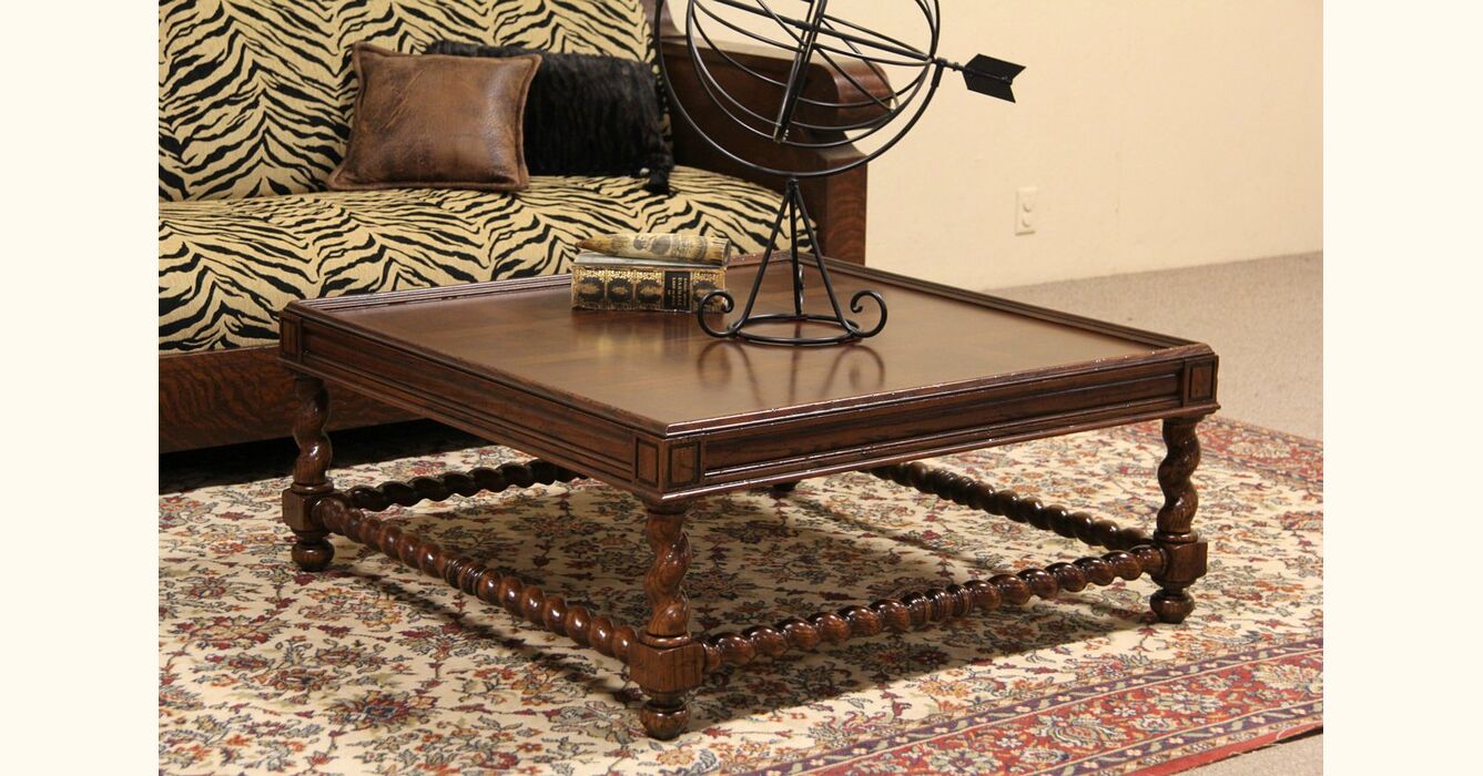 HR752 美品Knot antiques BARK COFFEE TABLE Halsted Coffee Table | Joon Loloi