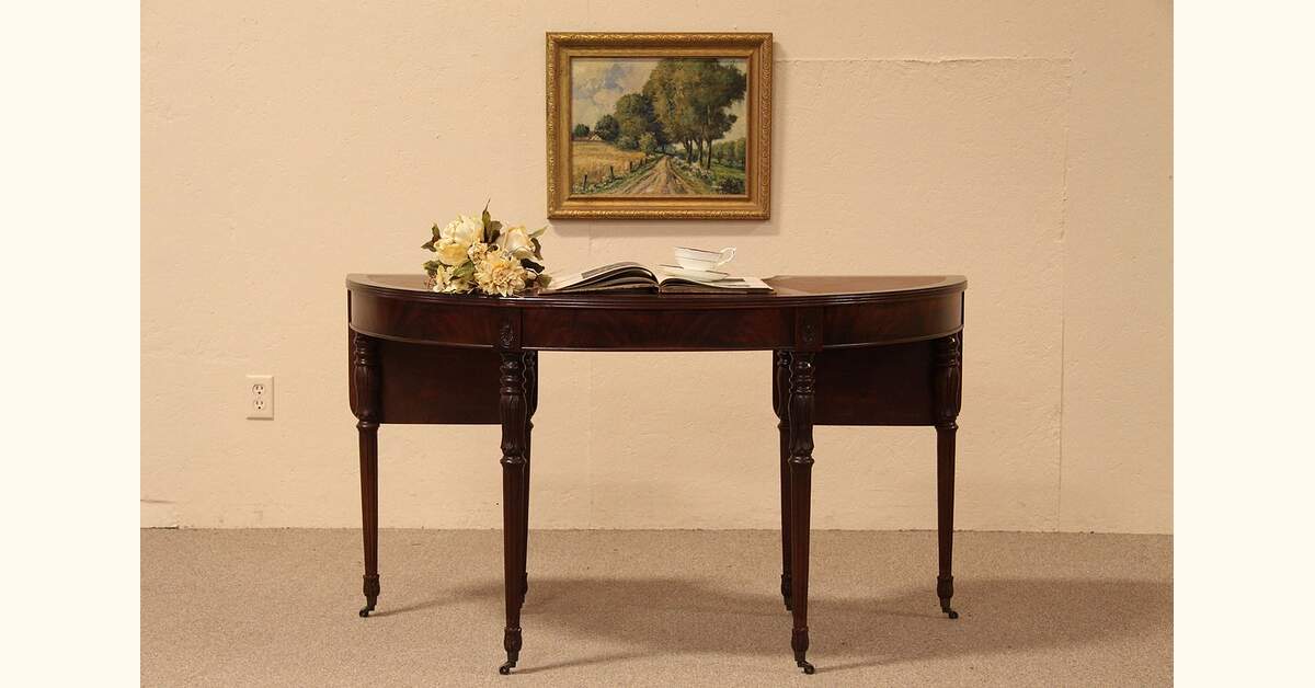 Wine & Appetizer Demi or U Shaped Buffet Server