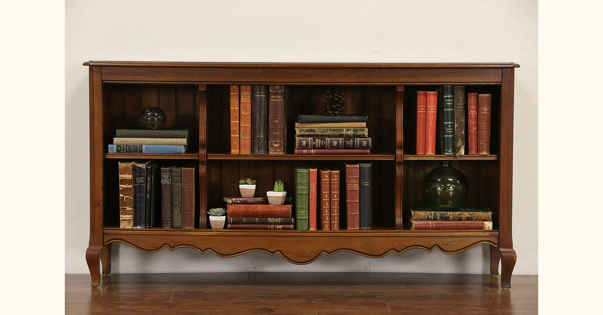 Ethan Allen Signed Cherry Vintage TV Console Cabinet