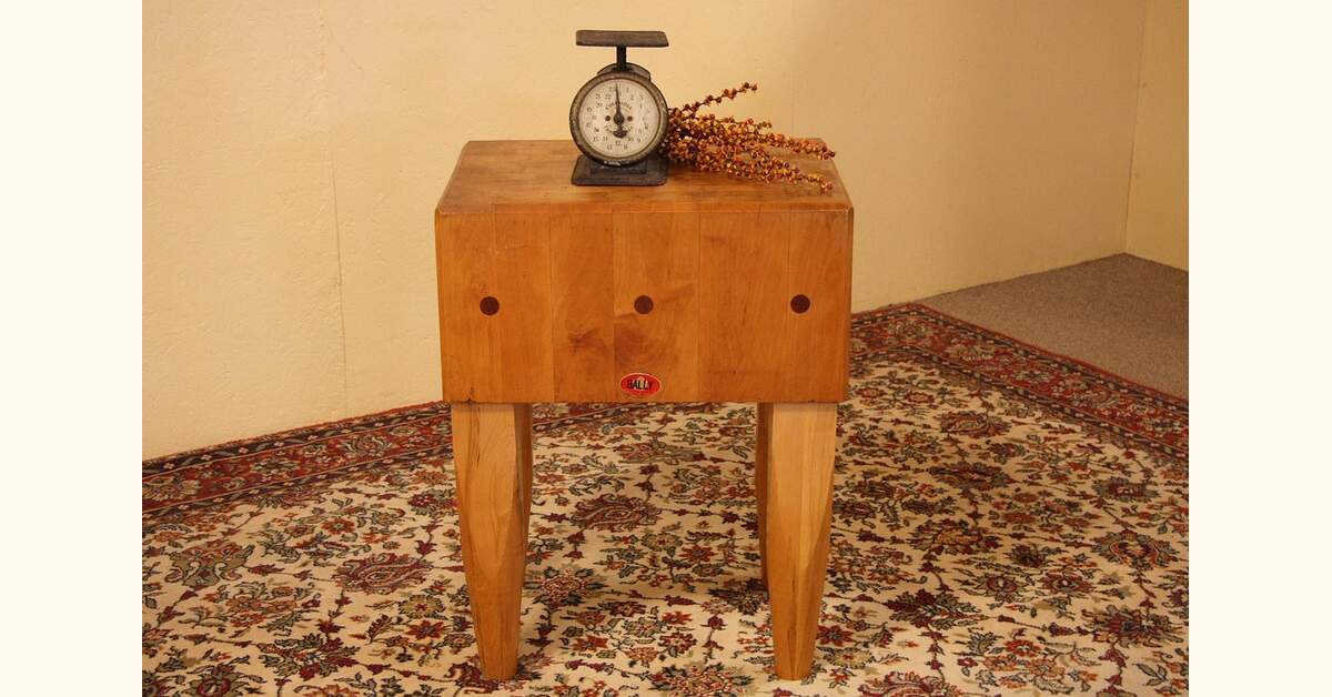 Bally Pennsylvania Butcher's Chopping Block