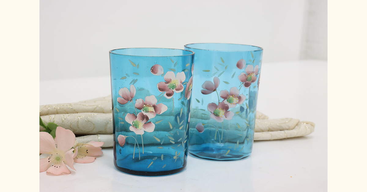 VICTORIAN GLASS セット　アンティーク 50396-1.jpg