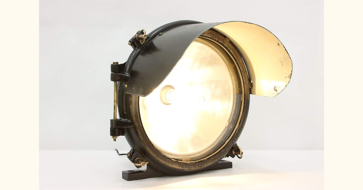 Train Headlamp Chandelier White Lighting photo