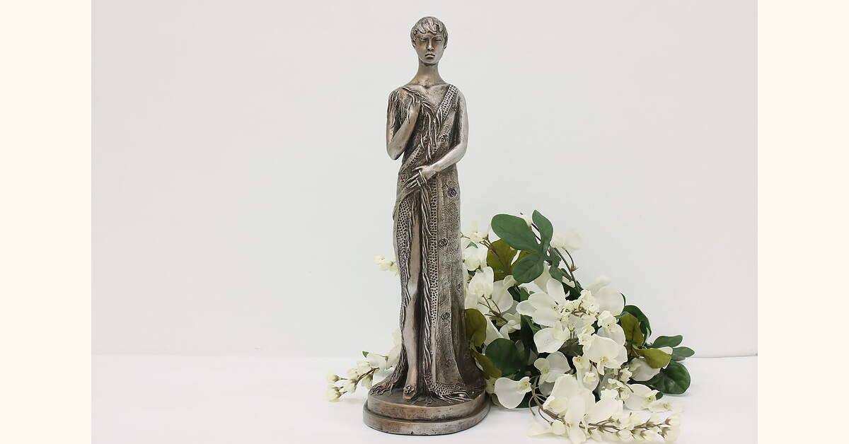 Art Deco Woman Vintage Austin Sculpture after Vallery 17