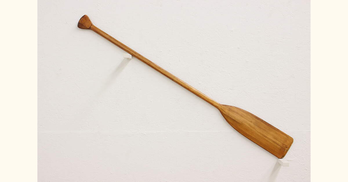 Farmhouse Vintage Basswood Boat Oar or Paddle